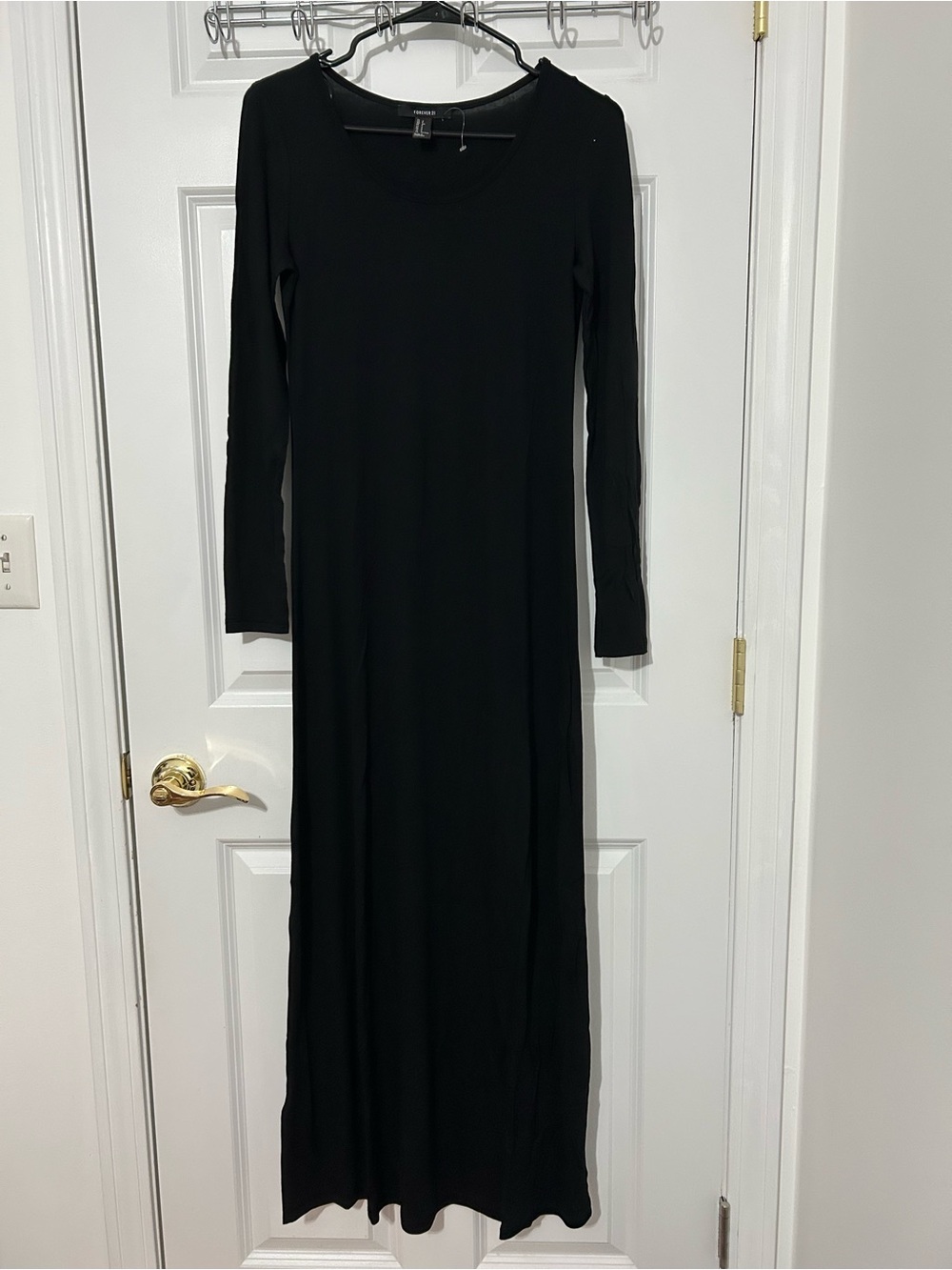 Forever 21 black maxi dress